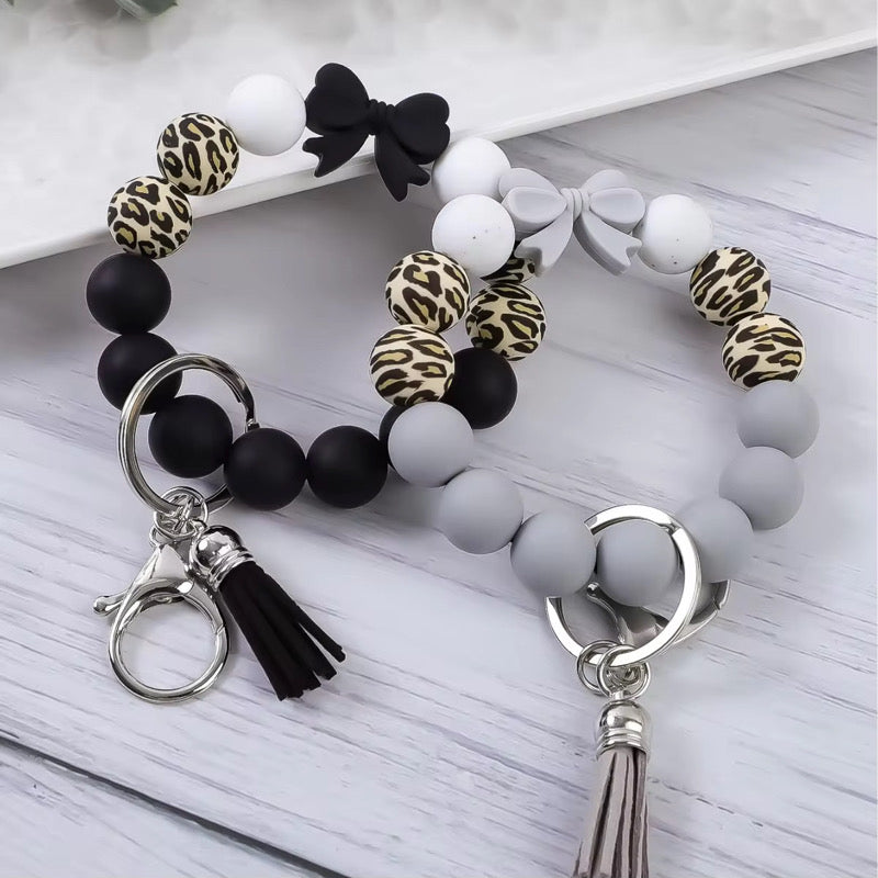 Silicone Bracelet Keychain - Bow - PREORDER 5/6-5/9