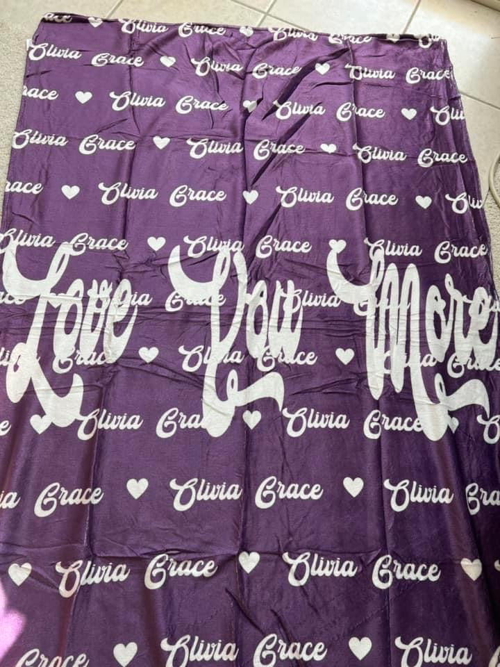 Custom Blanket - PREORDER - Closes 5/6