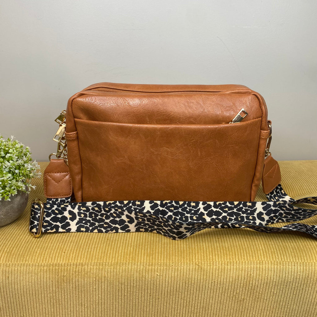 Chloe Crossbody Bag - Camel - LAST ONE LEFT