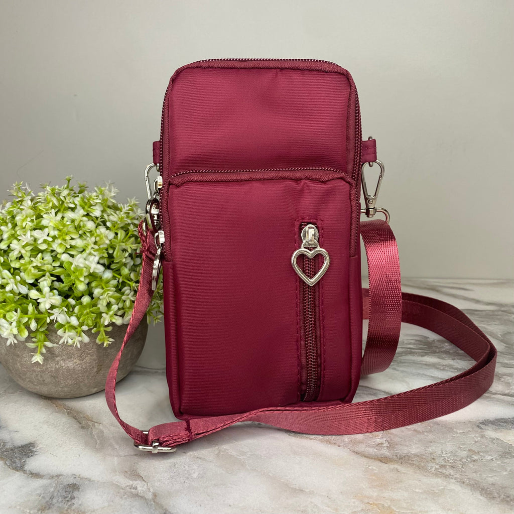 Mia Crossbody Nylon Wallet