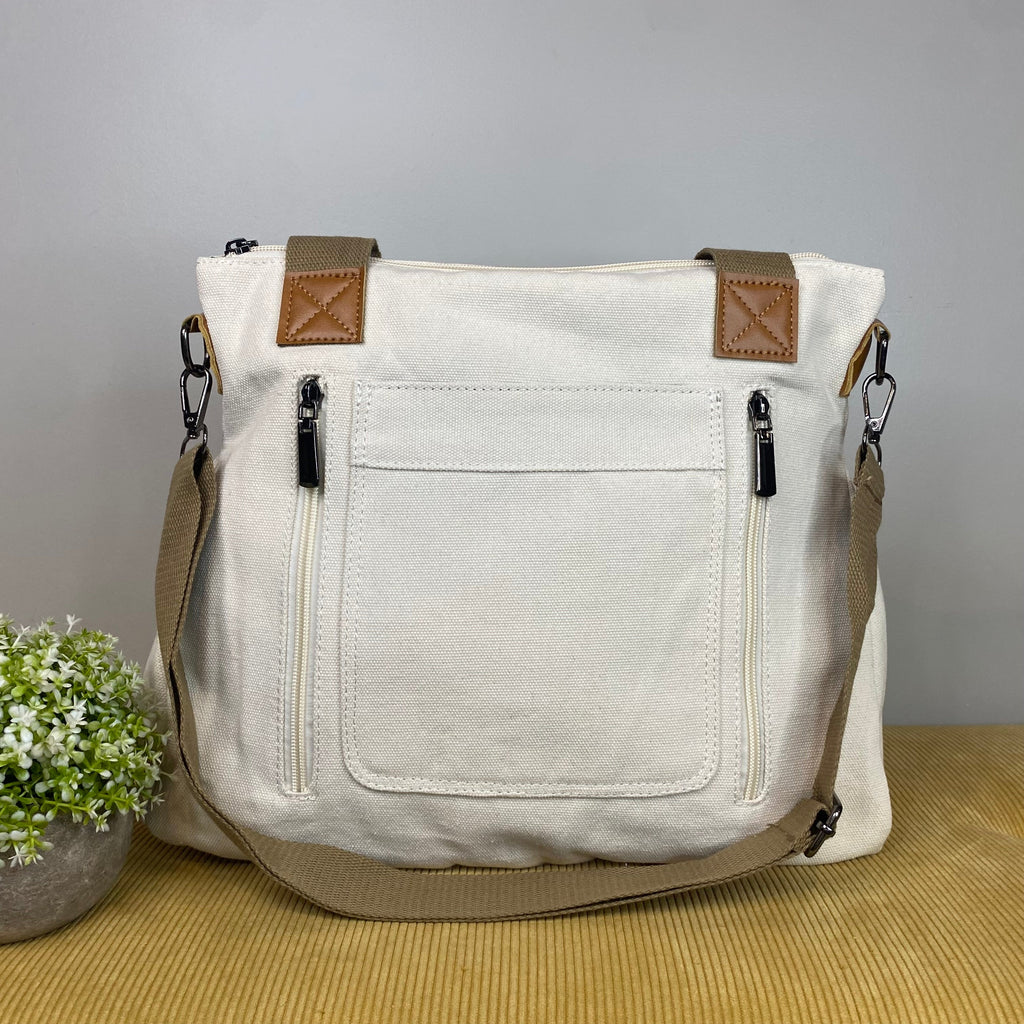 Caitlin - Canvas Satchel