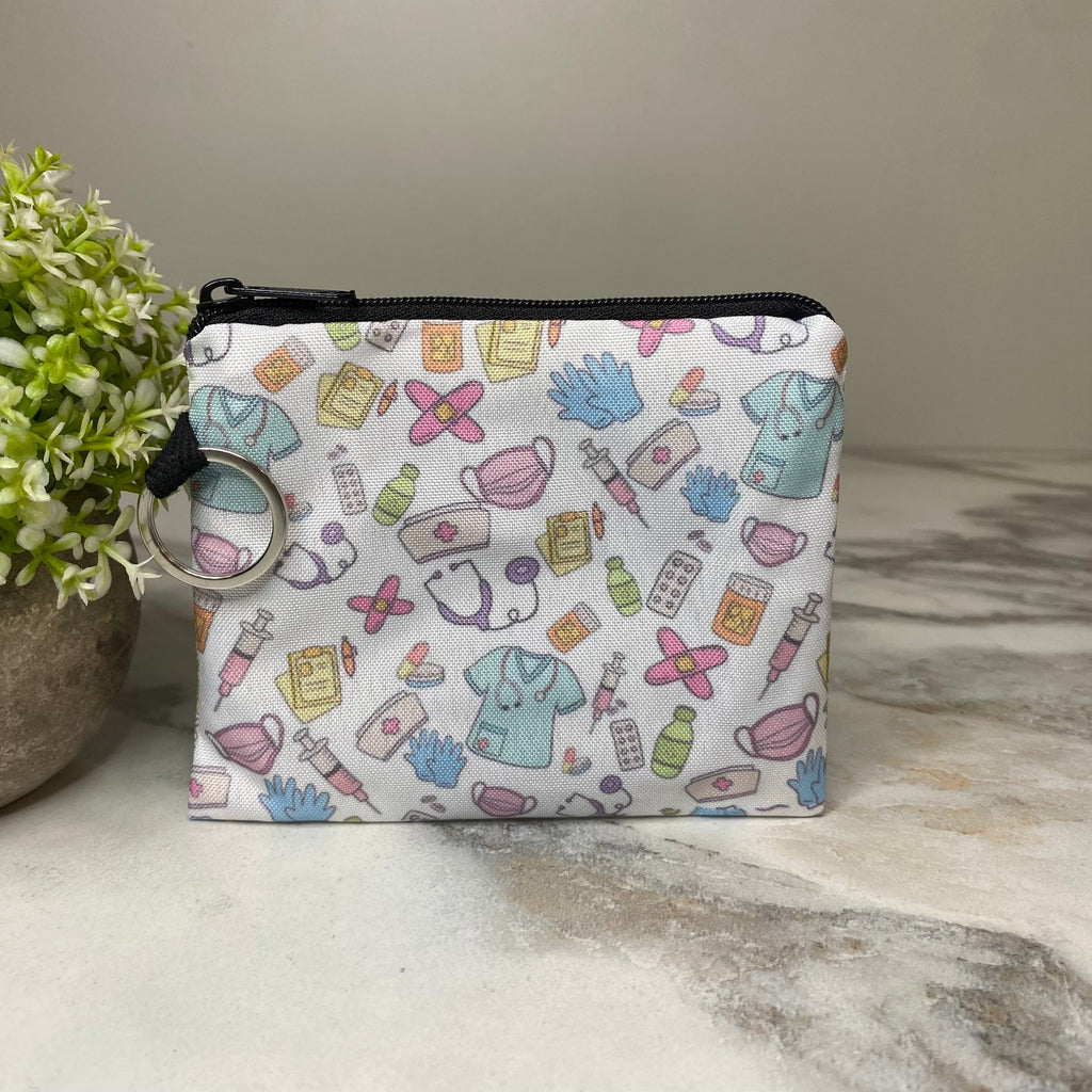 Mini Pouch - Colorful Doctor Nurse Things