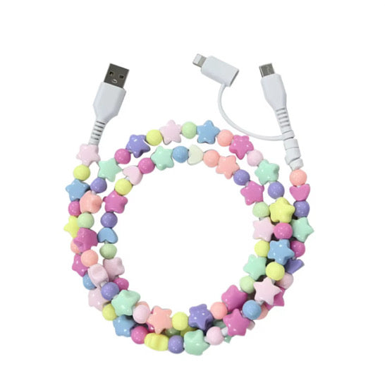 Charging Cord - Beaded - PREORDER