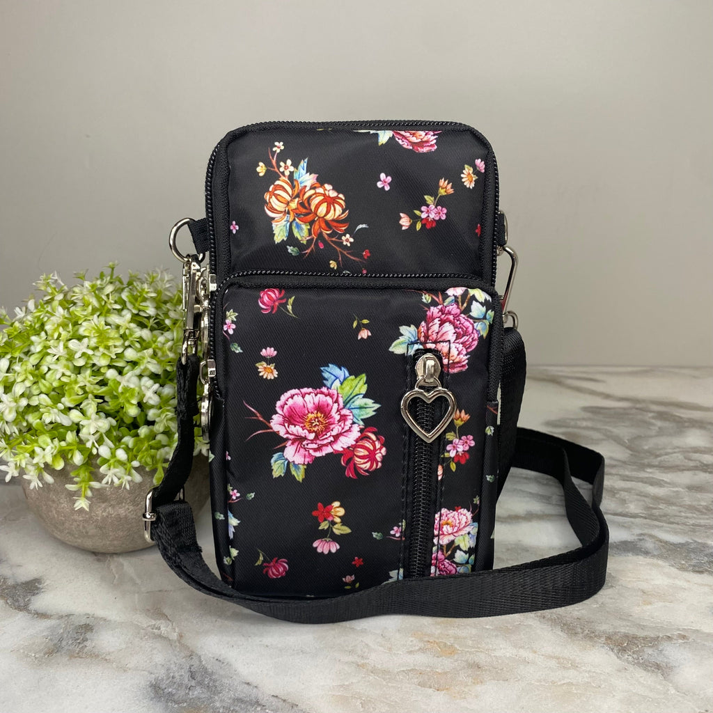 Mia Crossbody Nylon Wallet