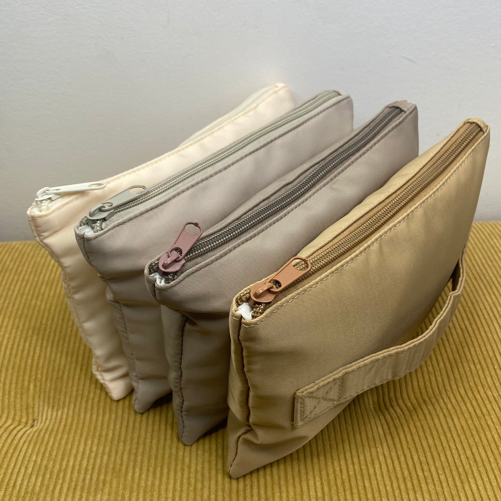 Expandable Travel Pouch - Quadruple Accordion