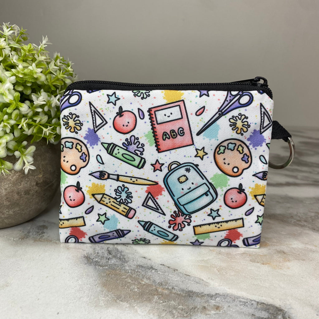 Mini Pouch - Teacher School Happy Things