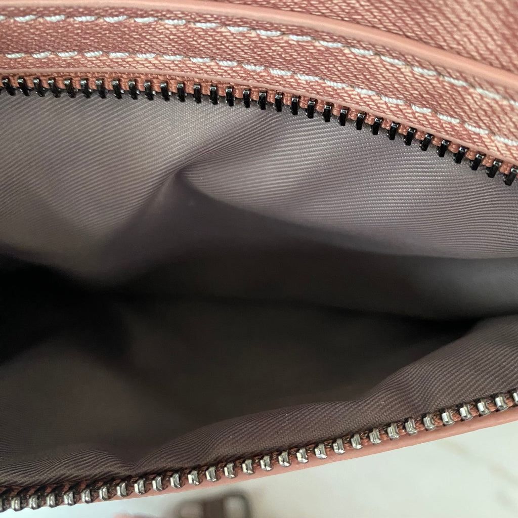 Denim Suede Brooke Backpack + Pouch - PREORDER