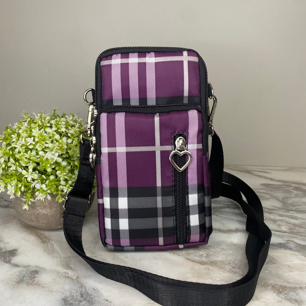 Mia Crossbody Nylon Wallet