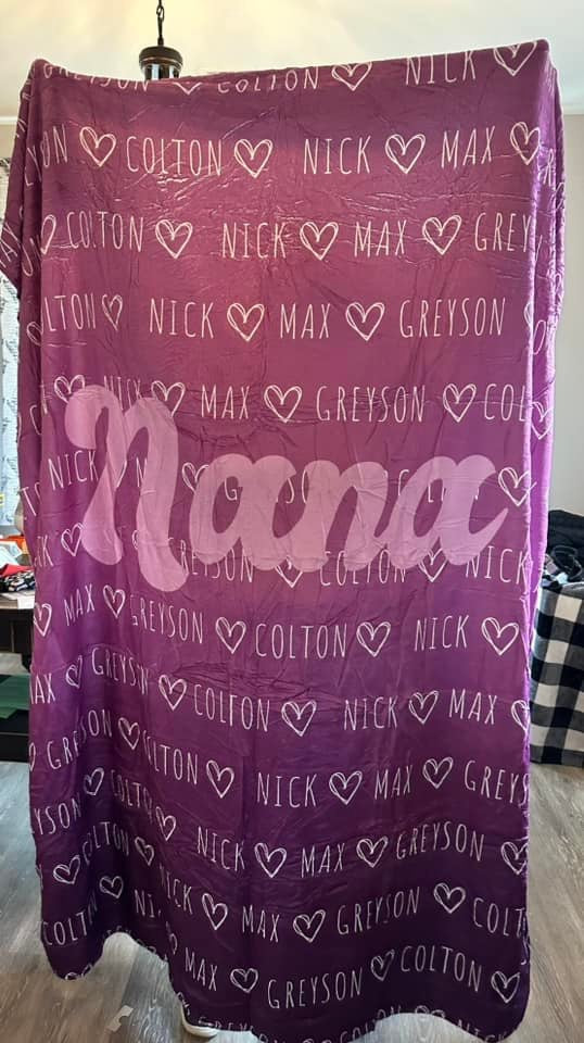 Custom Blanket - PREORDER - Closes 5/6