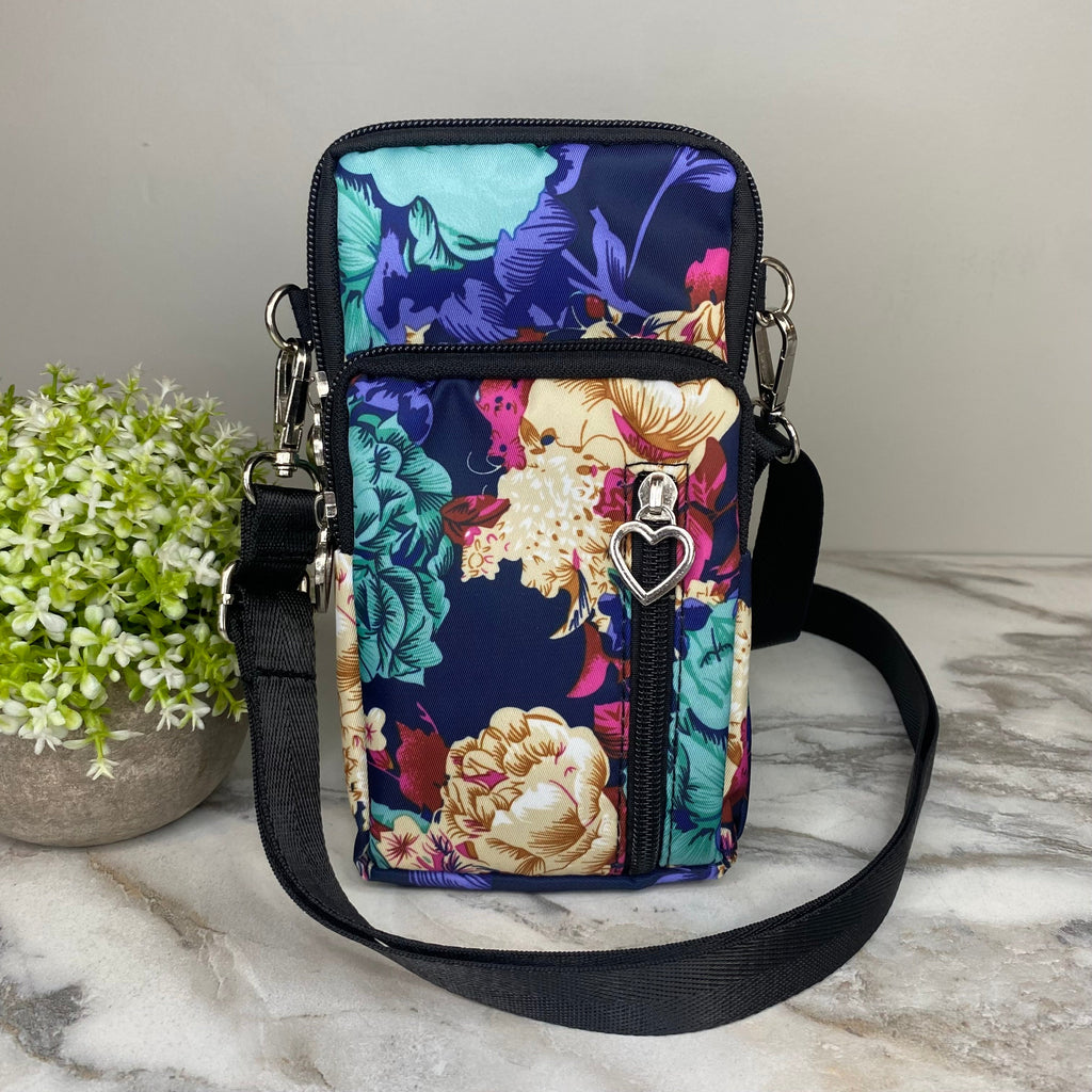 Mia Crossbody Nylon Wallet