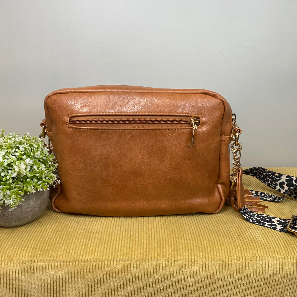 Chloe Crossbody Bag - Camel - LAST ONE LEFT