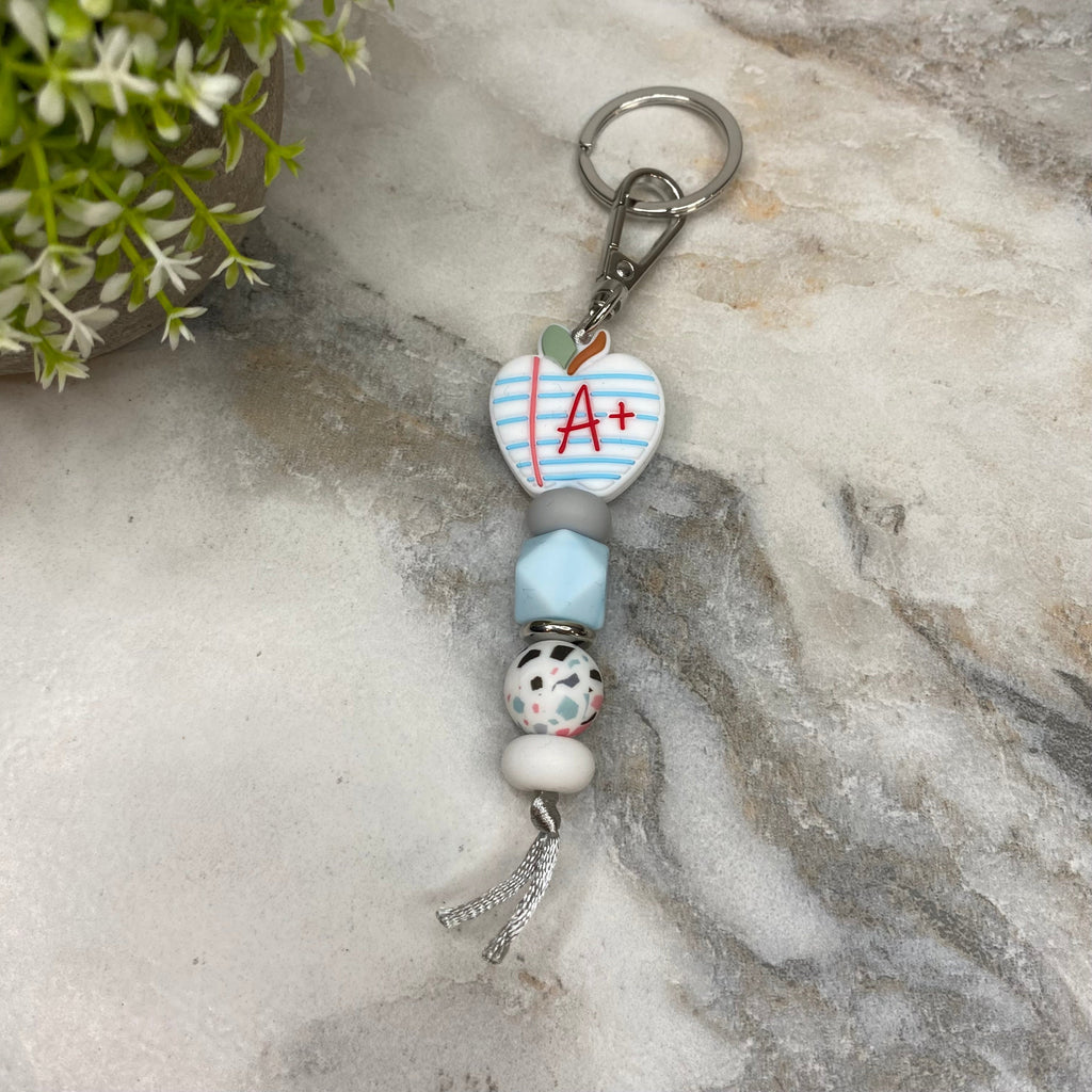 Keychain - Silicone Bead - Teacher - A+