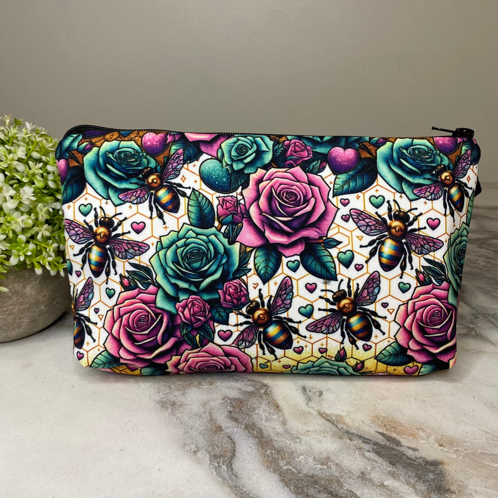 Pouch - Spray Paint Bee Rose