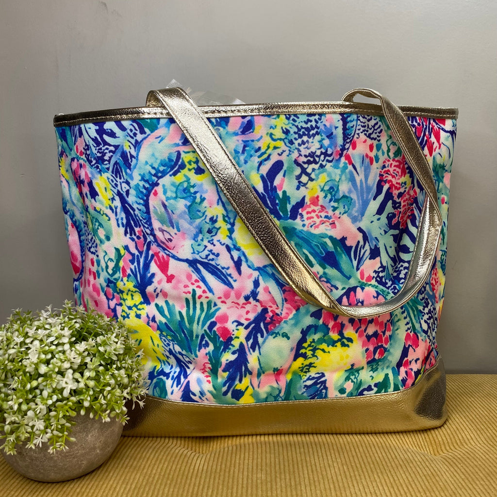 Carry All Bag - Abstract Mermaid with Pineapple