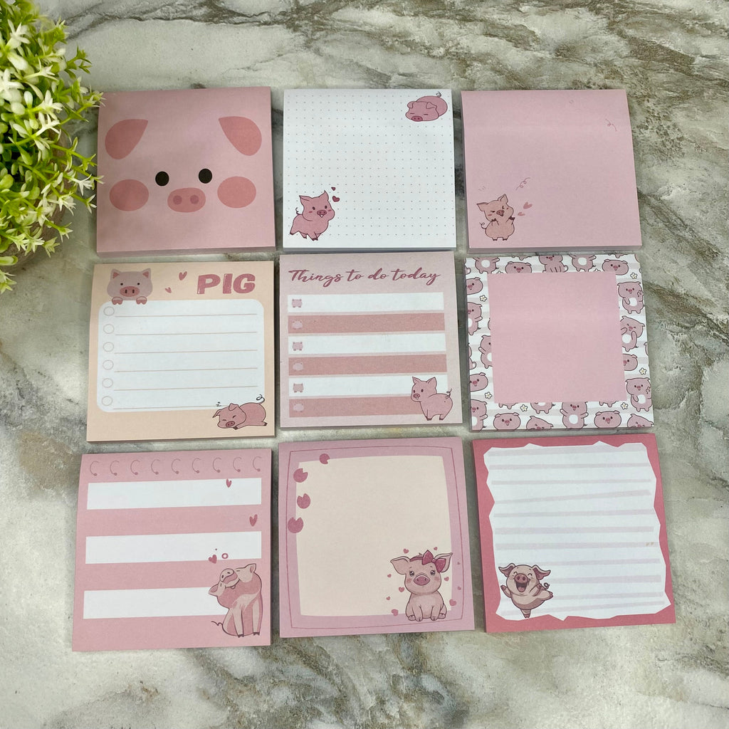 Sticky Note - Pig Mix