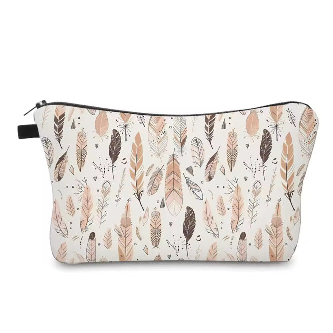 Pouch - Feathers Tan