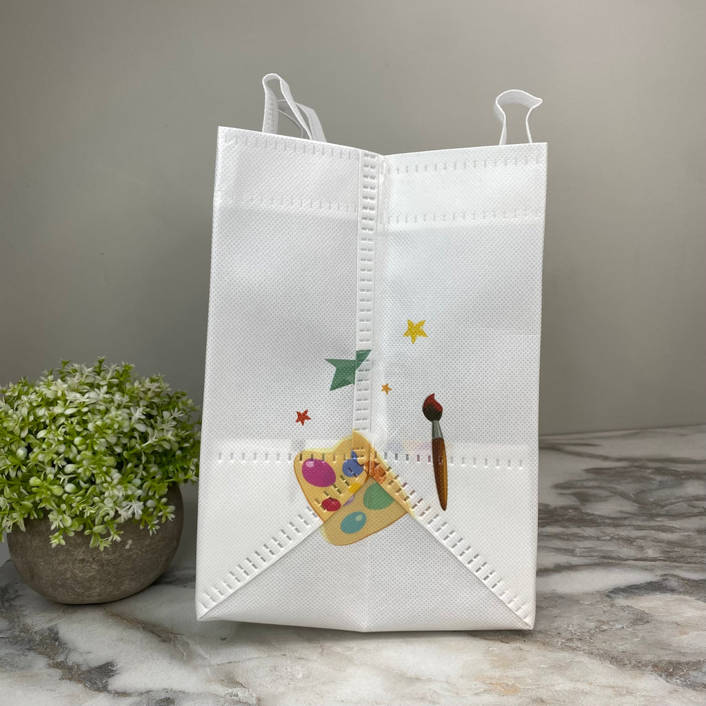 Reusable Tote Bag - Teacher - A Great Teacher on White
