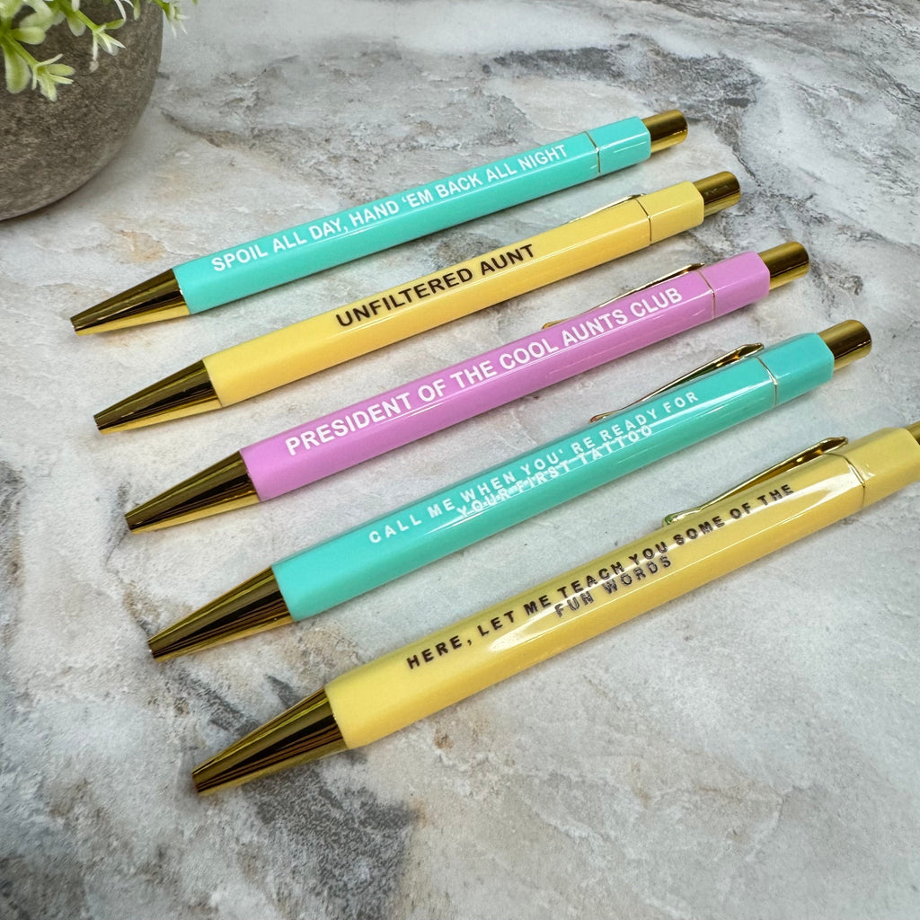 Pen - Cool Aunt Set