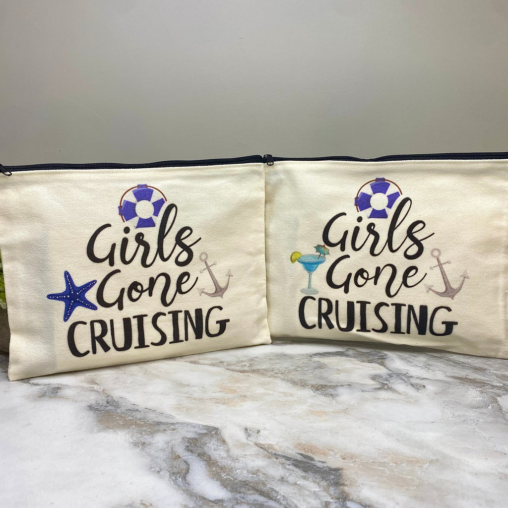 Canvas Pouch - Cruise - Girls Gone Cruising Mix