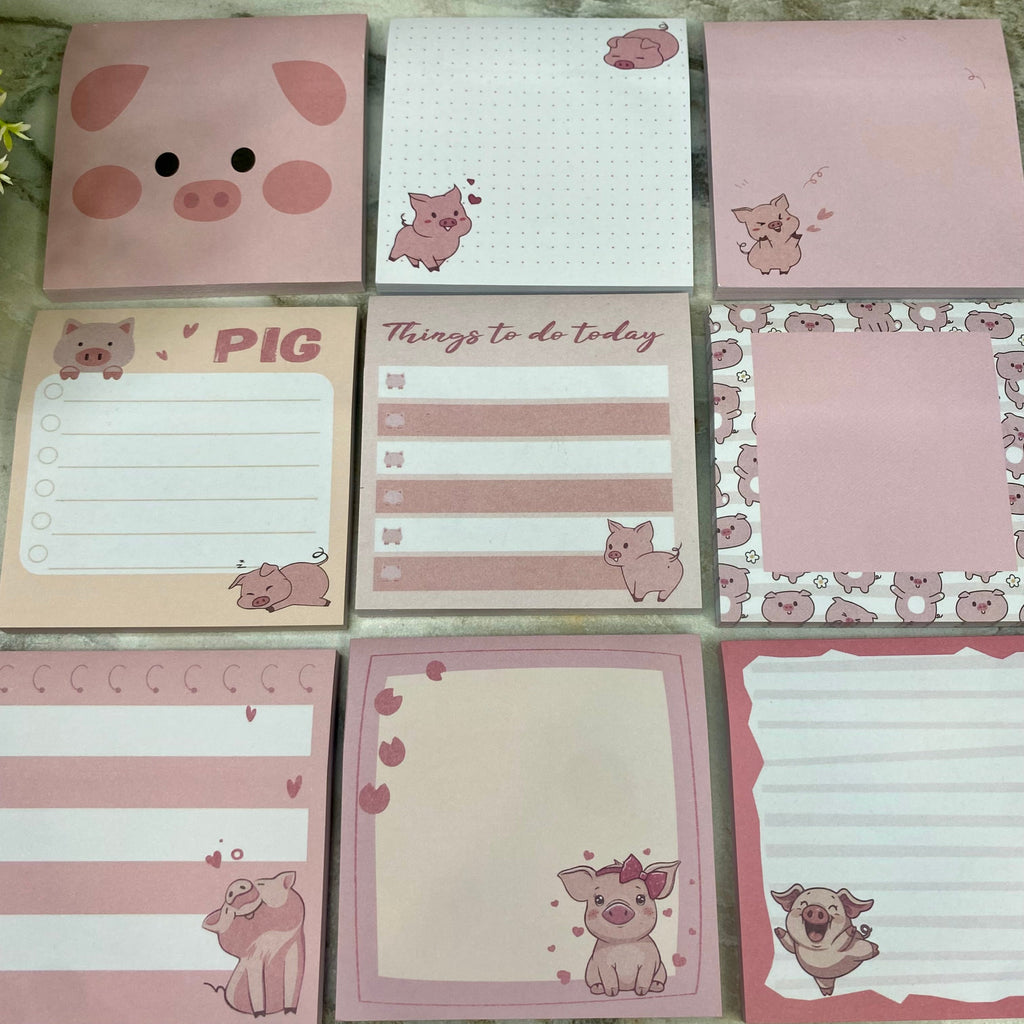 Sticky Note - Pig Mix