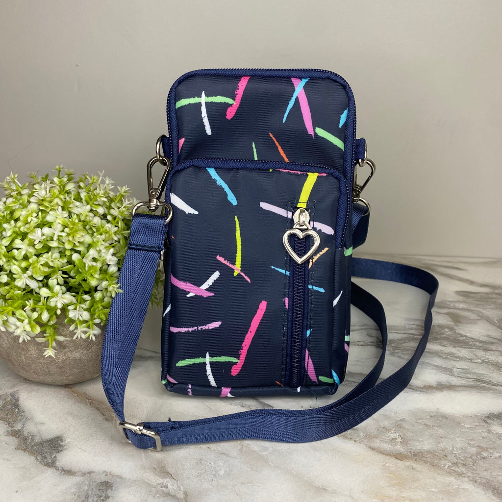 Mia Crossbody Nylon Wallet