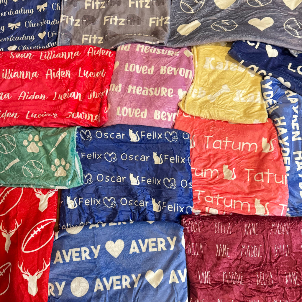 Custom Blanket - PREORDER - Closes 5/6