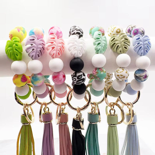 Silicone Bracelet Keychain - Palm - PREORDER 5/6-5/9