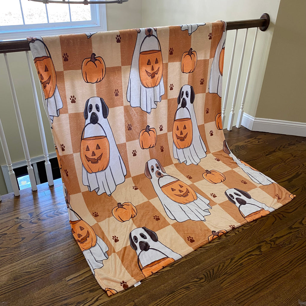 Blanket - Halloween - Trick or Treat Dog