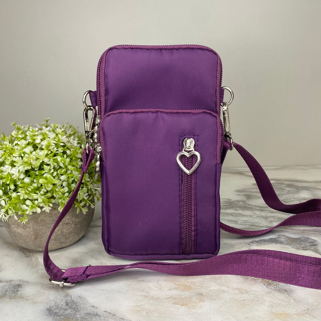 Mia Crossbody Nylon Wallet