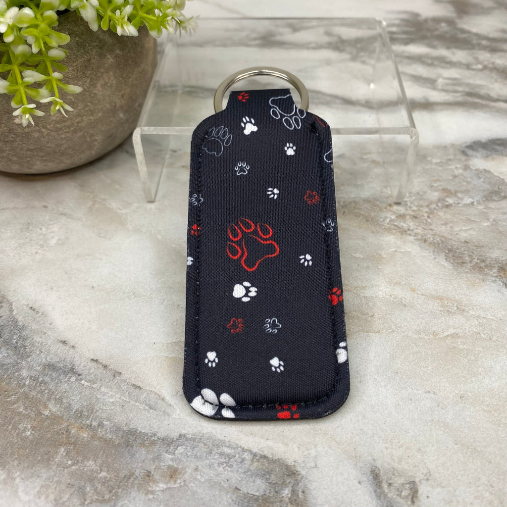 Lip Balm Chapstick Holder - Paw Print - #2