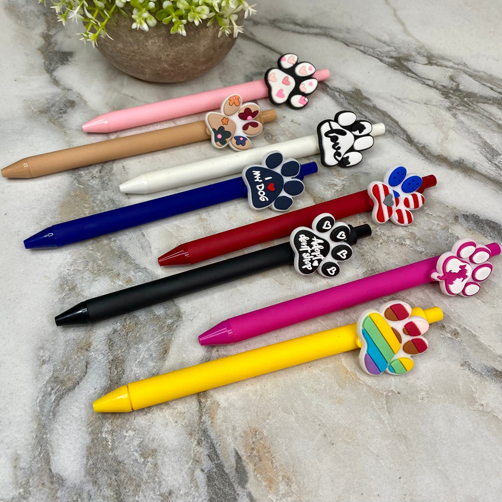 Pen - Dog Paw Design Mix