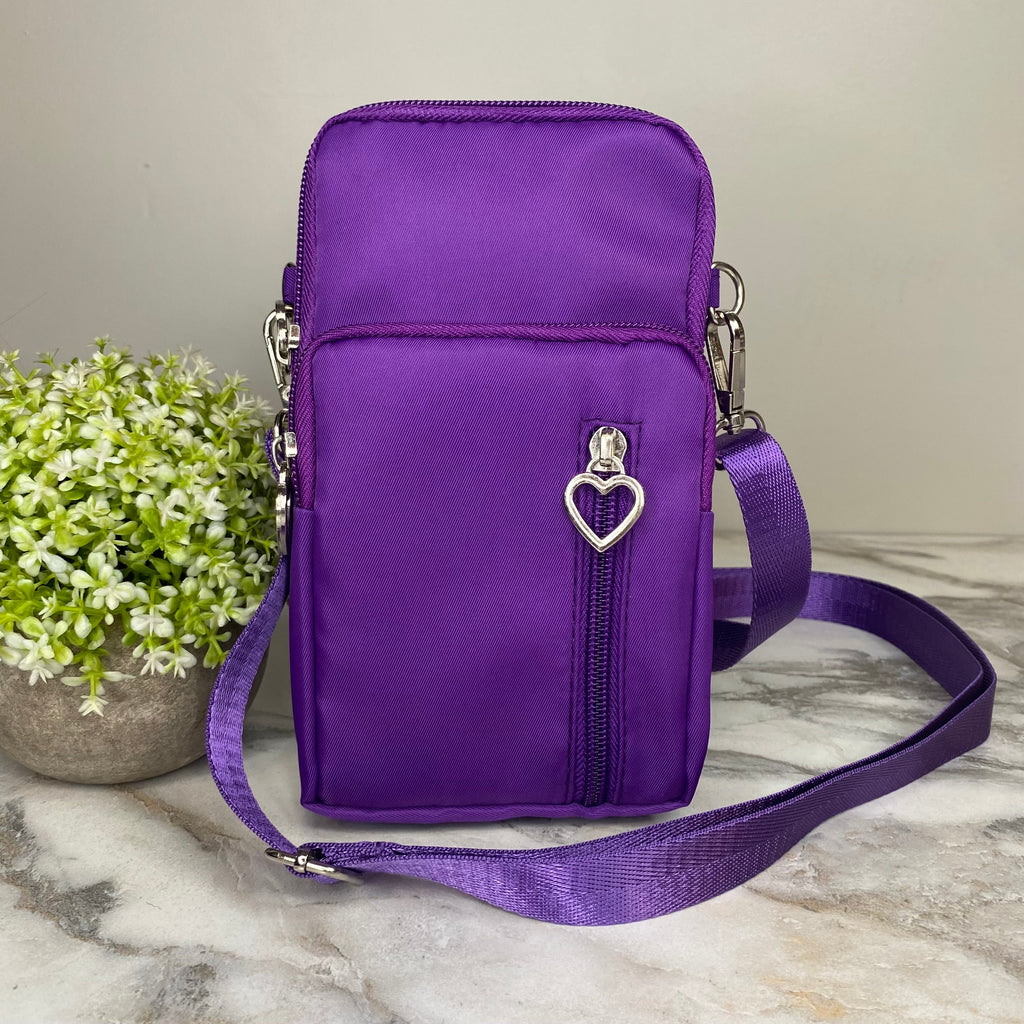 Mia Crossbody Nylon Wallet