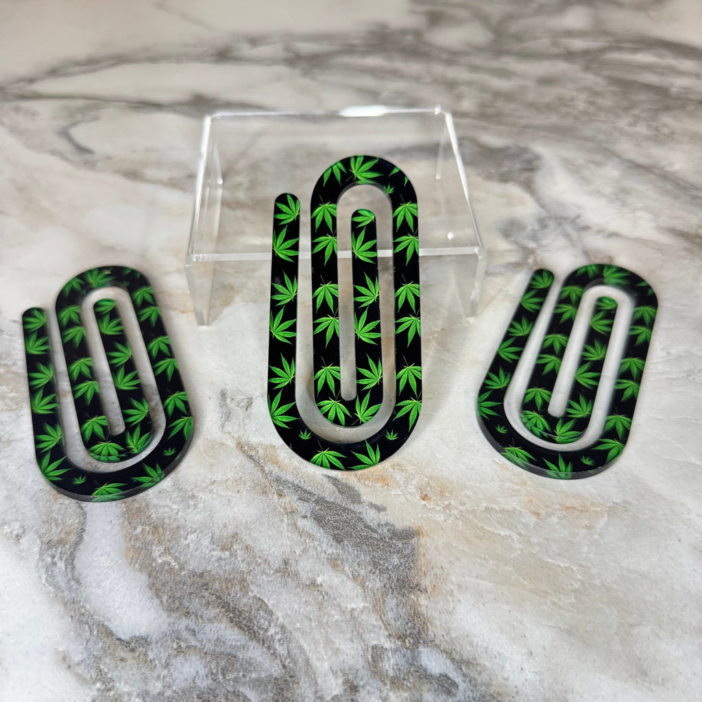 Jumbo Paperclip - Weed