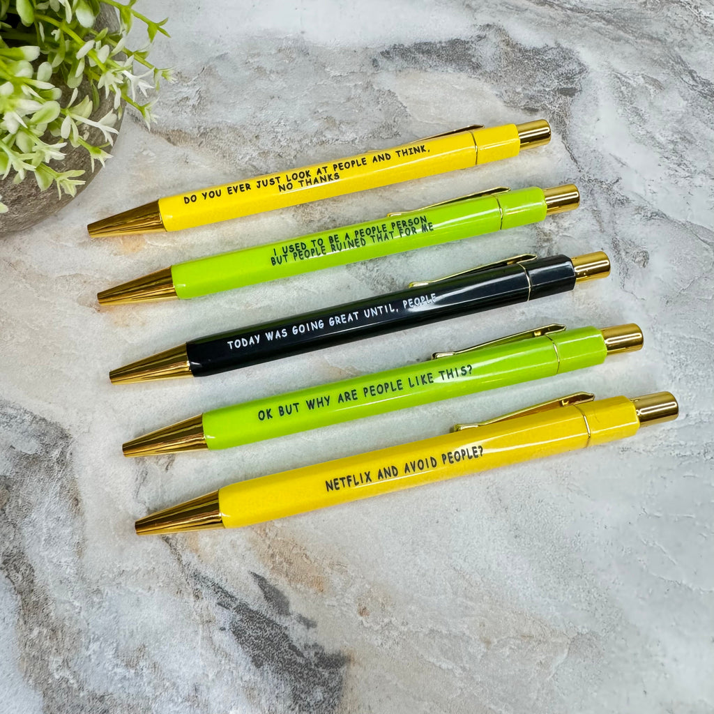 Pen - People Suck Set