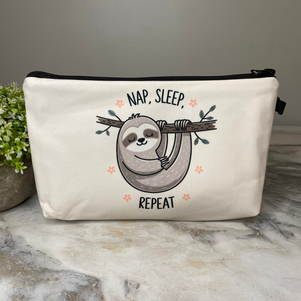 Pouch - Sloth Nap Sleep Repeat