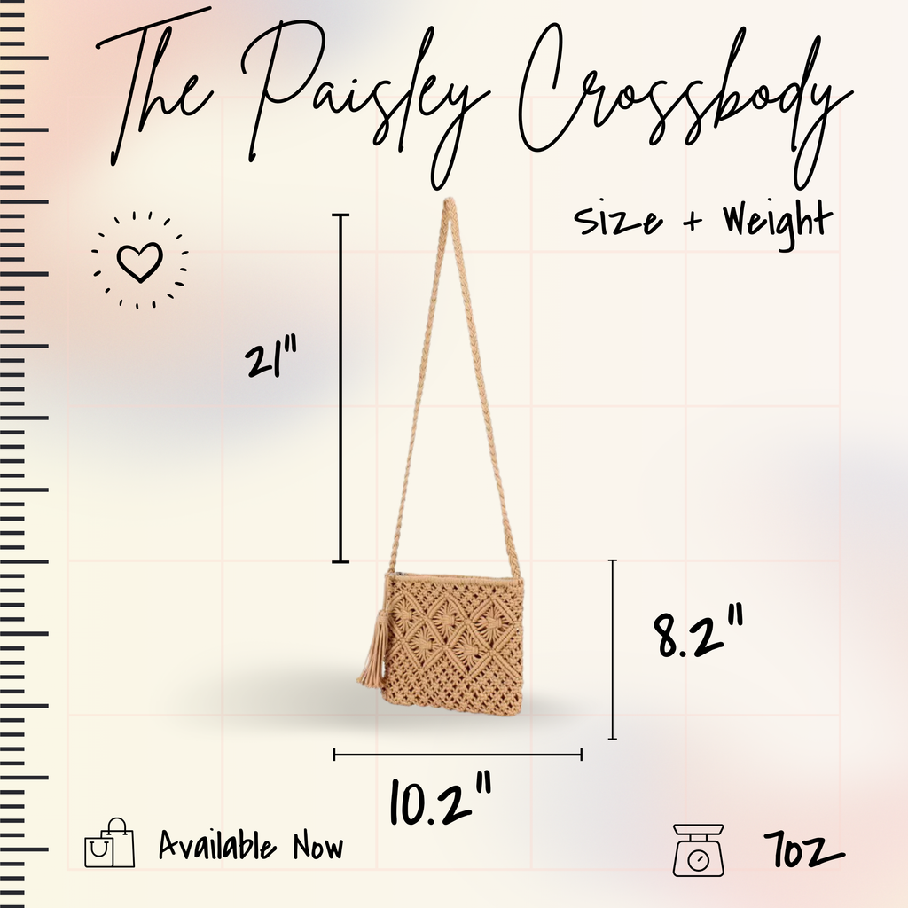 Paisley - Woven Crossbody - PREORDER