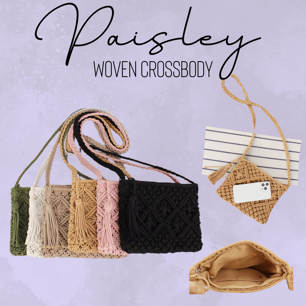 Paisley - Woven Crossbody - PREORDER