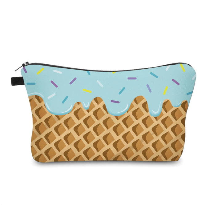 Pouch - Ice Cream Cone Blue - PREORDER