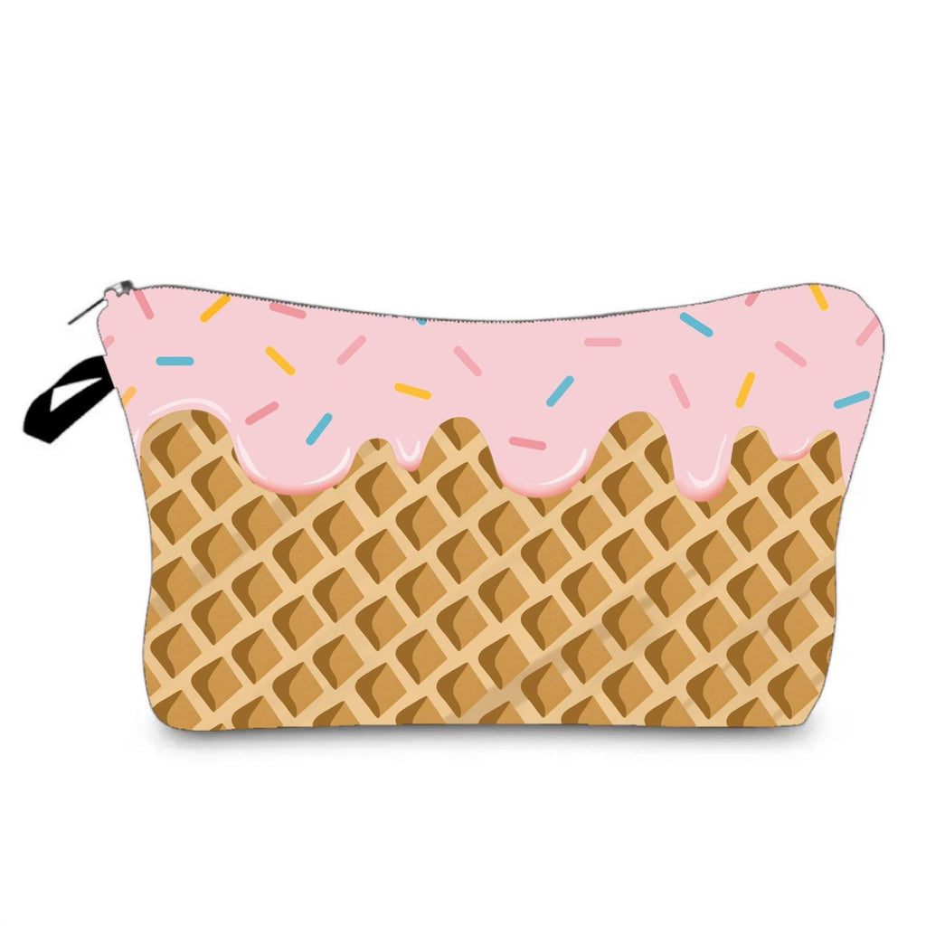 Pouch - Ice Cream Cone Light Pink - PREORDER