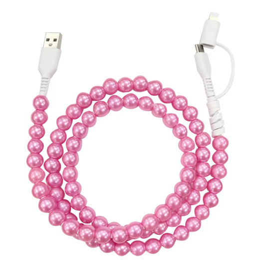 Charging Cord - NEW Beaded - PREORDER
