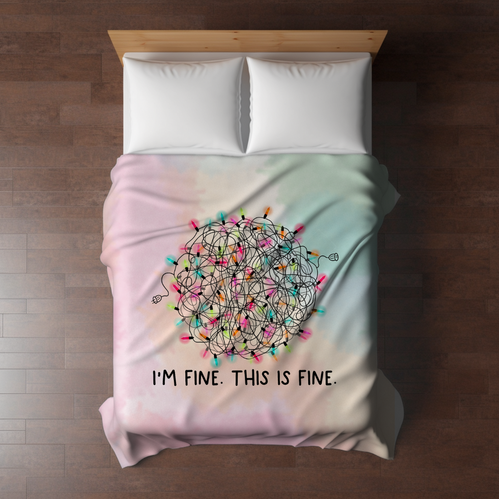 Blanket - Christmas - I'm Fine - PREORDER