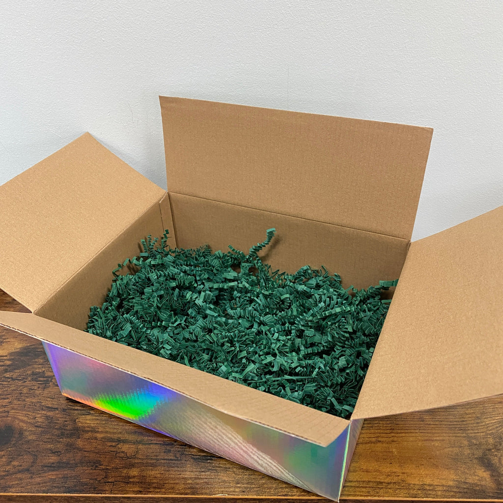 Gift Box with Crinkle Paper