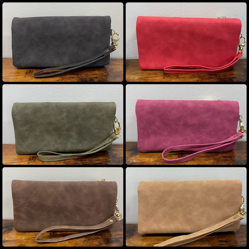 Wallet - Rectangle Soft Faux Leather - PREORDER