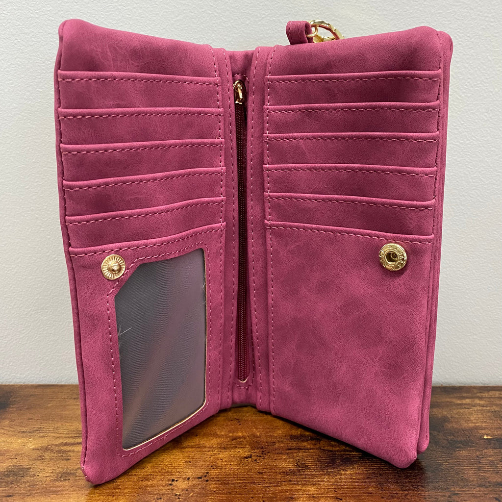 Wallet - Rectangle Soft Faux Leather - PREORDER