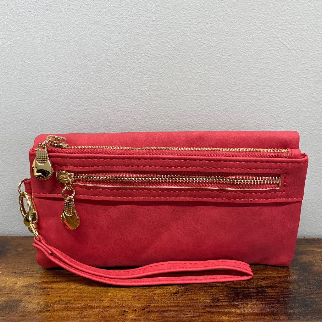 Wallet - Rectangle Soft Faux Leather - PREORDER