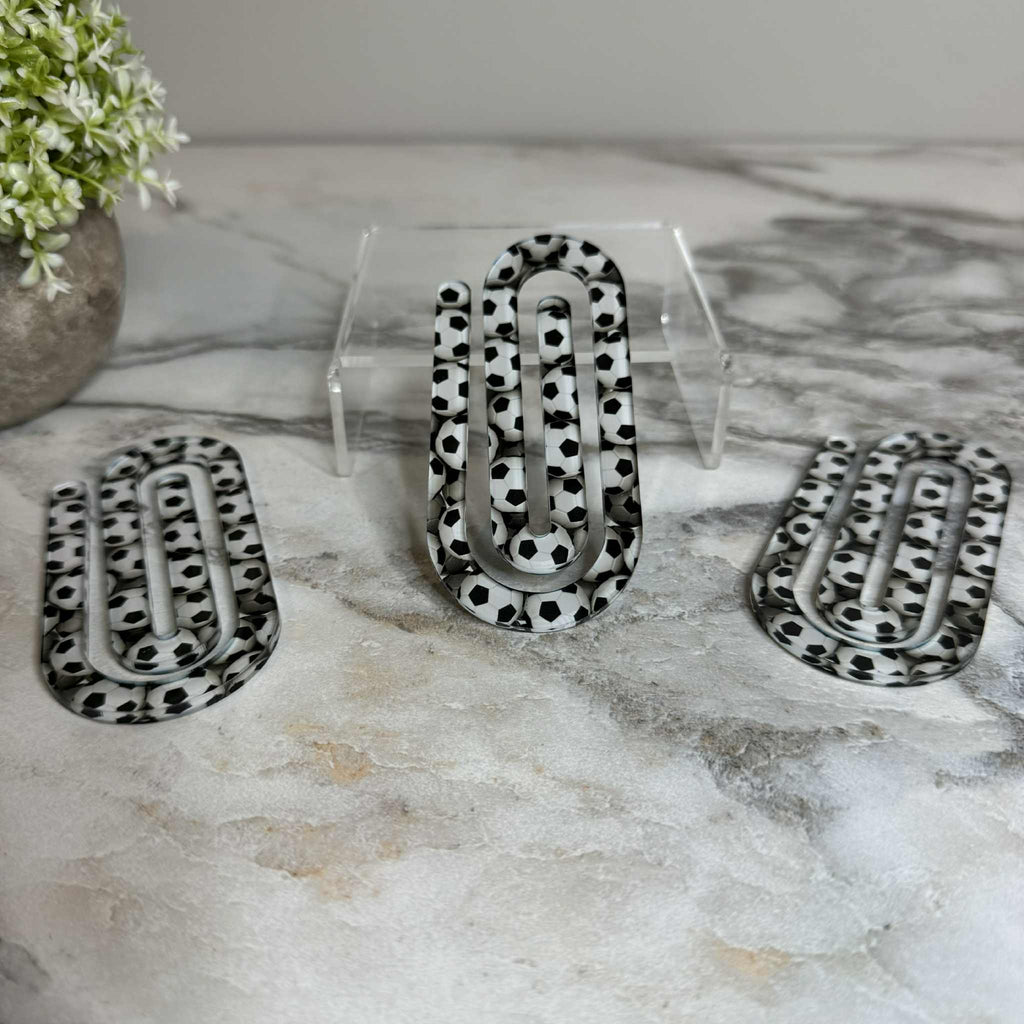 Jumbo Paperclip - Soccer