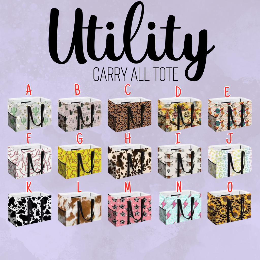 Utility Tote - PREORDER 5/2-5/5